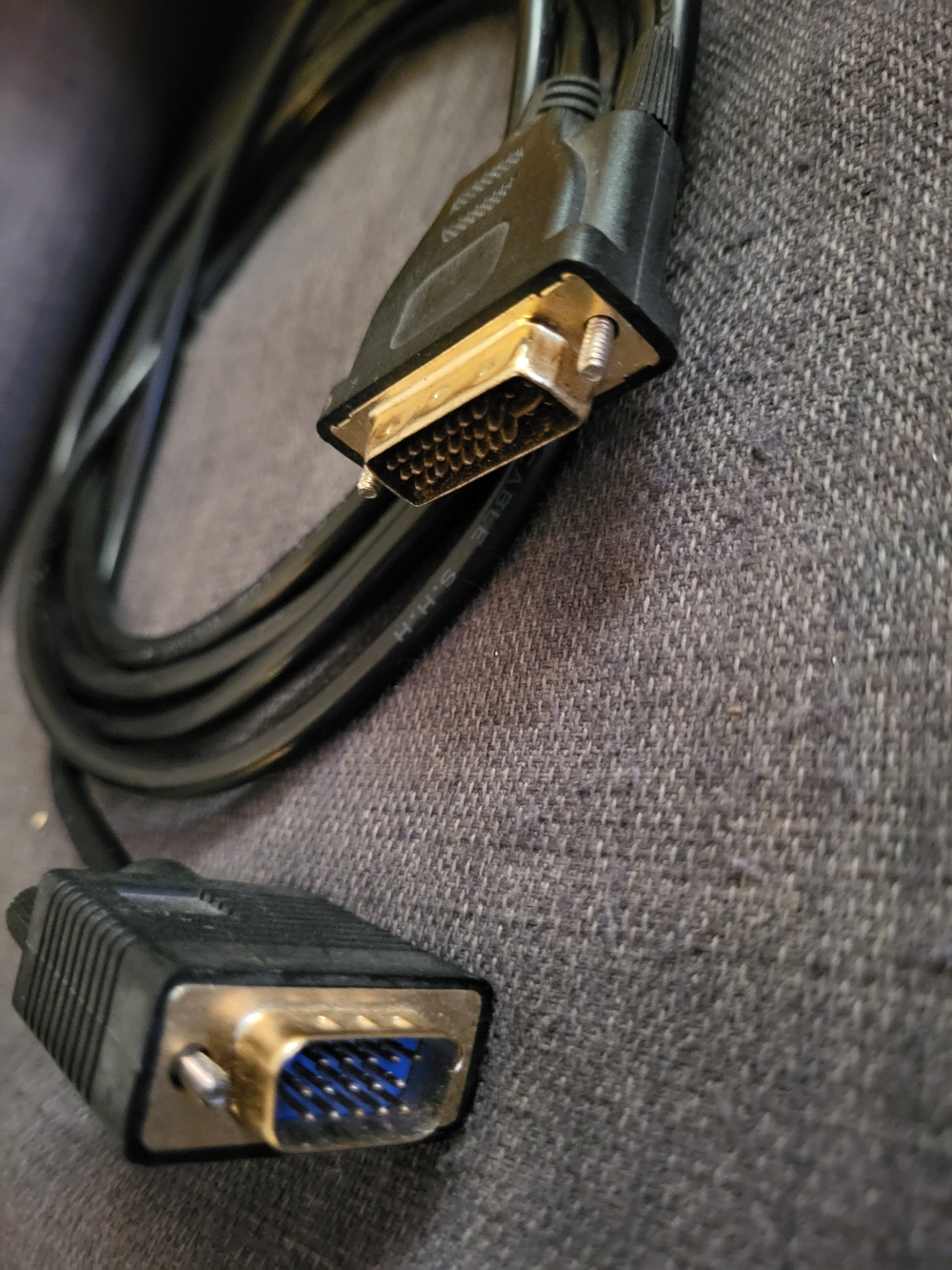 DVI to VGA Video Cable - Black